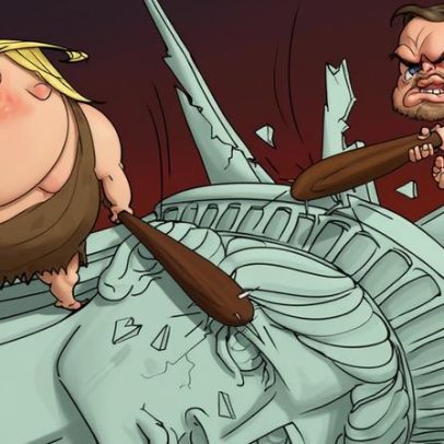 Nicola Jennings aborda Trump, JD Vance e o declínio civilizacional — cartoon