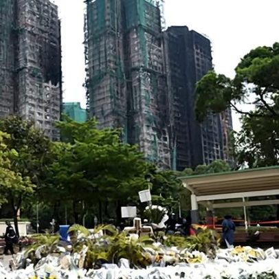 Hong Kong acusa sete pessoas e duas empresas por homicídio culposo em incêndios de apartamentos
