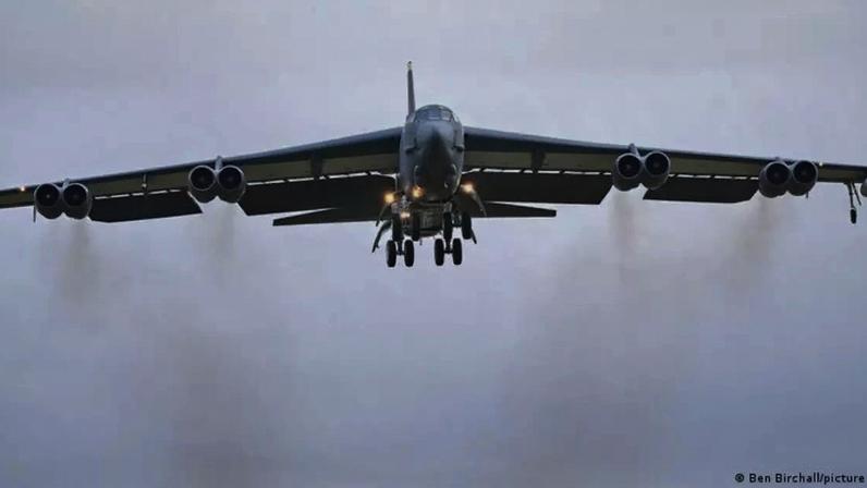 Bombardeiros B-52 fazem parte da defesa americana desde a década de 1950 [imagem de arquivo]