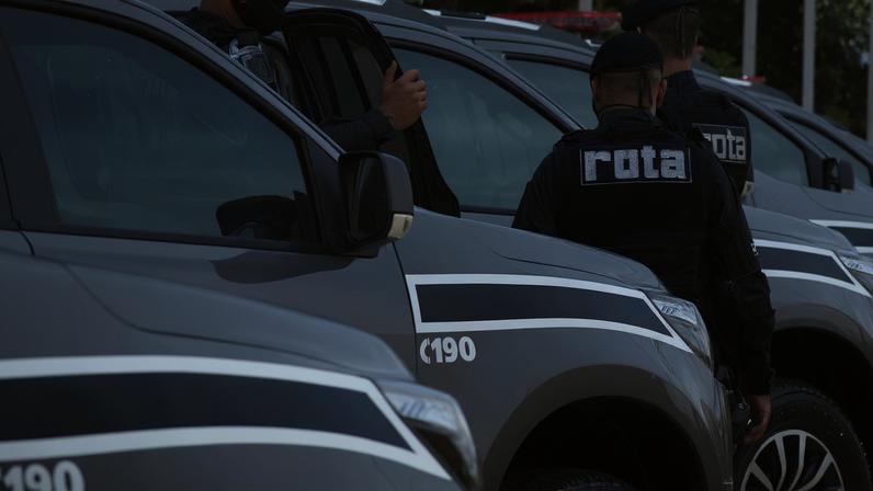 Entrega de 20 novas viaturas blindadas para Polícia Militar do estado de São Paulo. Foto: Governo do Estado de SP