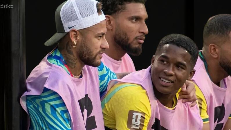 'Se eu pudesse...': vaza desabafo de Endrick para Neymar após ficar no banco de reservas do Brasil na Copa do Mundo.