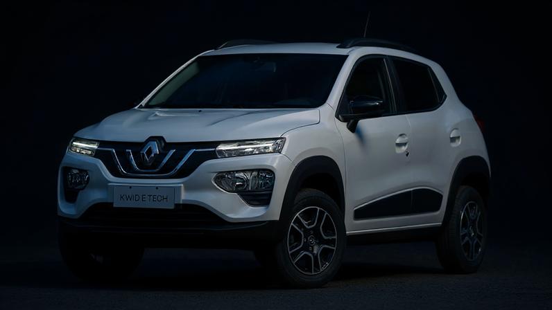 o Kwid E-Tech tem autonomia de 298 km em ciclo urbano e 265 km no misto, segundo o Inmetro