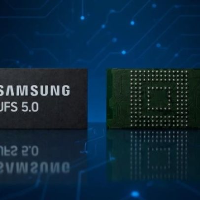 Samsung anuncia UFS 5.0, até o dobro de velocidade com menor consumo