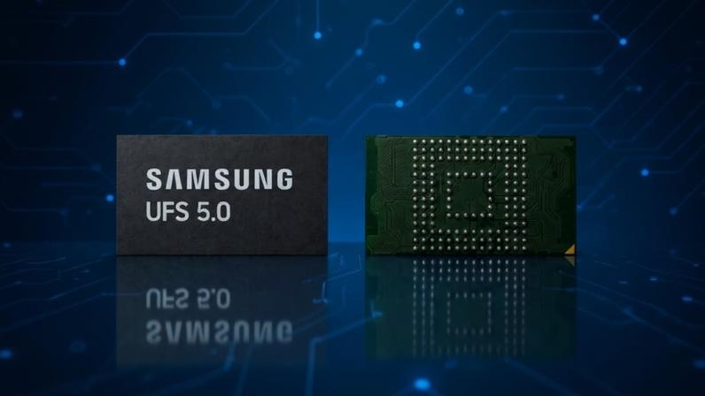 Samsung anuncia UFS 5.0, até o dobro de velocidade com menor consumo