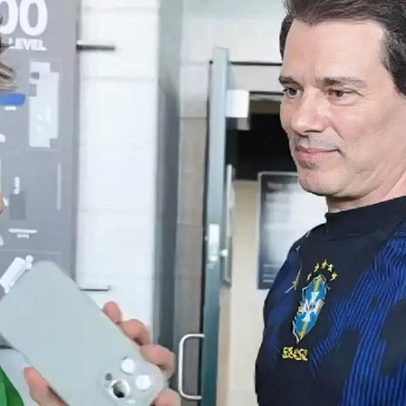 Celso Portiolli é entrevistado por estrangeiro com 70 seguidores e vídeo viraliza