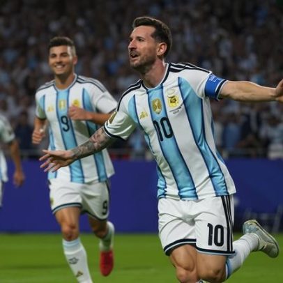 Messi brilha e iguala recorde de gols na Copa, Argentina vence Argélia