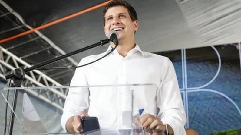 O ex-prefeito de Recife, João Campos