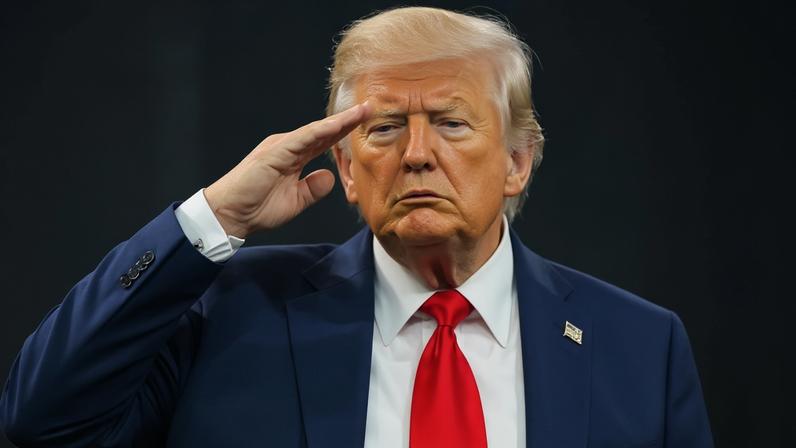 ‘The first test of Mr Trump’s Iran deal is not whether he can announce it, but whether he can enforce it on America’s friends as well as its enemies.’ Photograph: Carlos Barría/Reuters