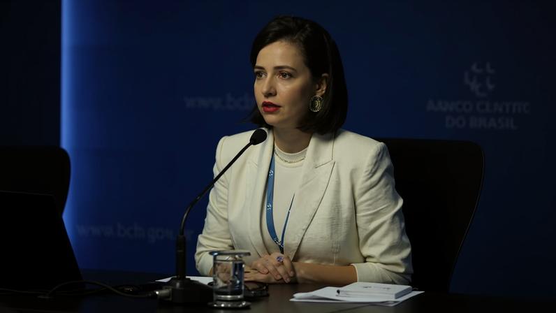 A diretora de relacionamento, cidadania e supervisão de conduta do BC, Izabela Moreira Correa — Foto: Raphael Ribeiro/Banco Central