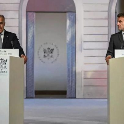 Macron e Carney fortalecem aproximação entre Europa e Canadá