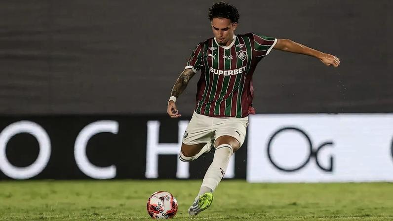 Agner em ação pelo Fluminense no Carioca contra o Madureira (Foto: Lucas Merçon/ Fluminense FC)