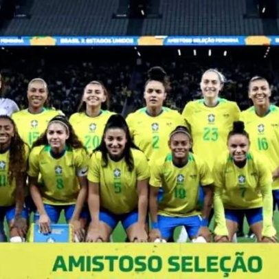 Seleção Feminina Brasileira quebra recorde de público no Nordeste