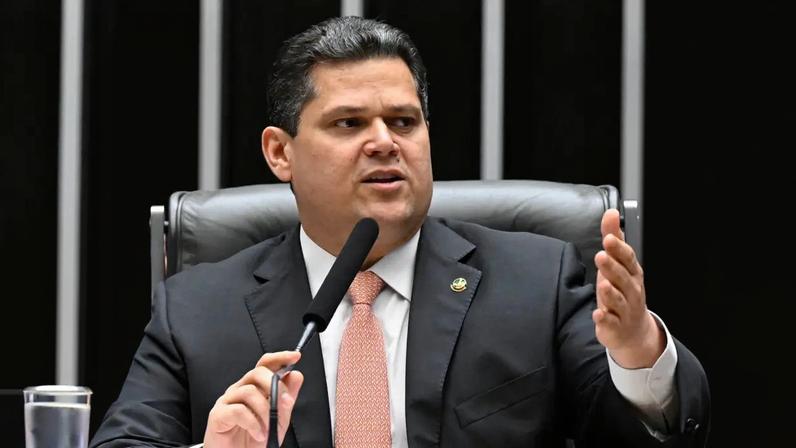 O presidente do Senado, Davi Alcolumbre (Marcos Oliveira/Agência Senado)
