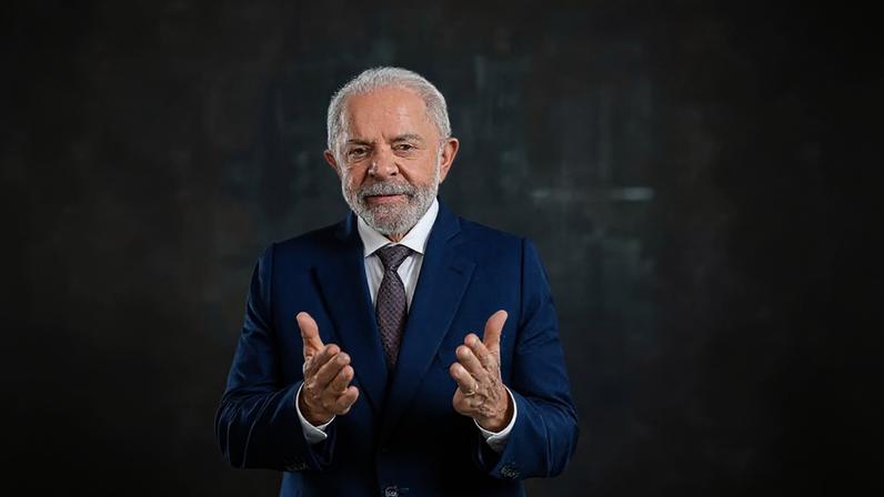 Presidente da República, Luiz Inácio Lula da Silva, durante pronunciamento do dia internacional da mulher, no Palácio da Alvorada. Brasília - DF. Foto: Ricardo Stuckert / PR