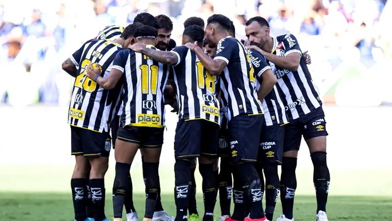 Elenco do Santos (Foto: Rafael Costa / Santos FC)