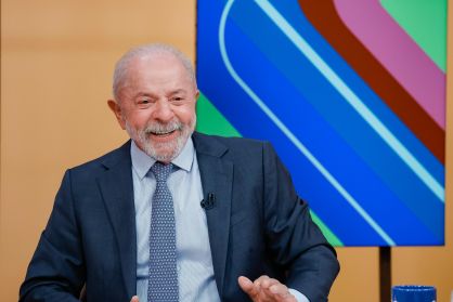 Presidente da República, Luiz Inácio Lula da Silva, durante Entrevista ao programa Sem Censura, nos estúdios da EBC