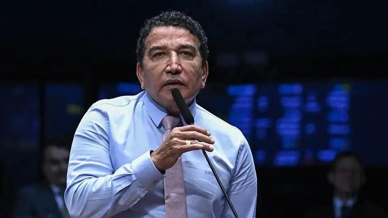 O senador Magno Malta