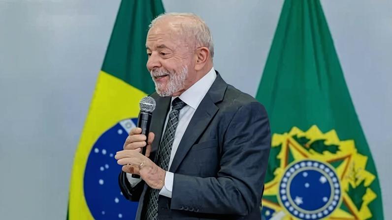Presidente Luís Inácio Lula da Silva, durante sanção do Projeto de Lei n° 6132, de 2025, que cria a Universidade Federal Indígena (Unind), no Palácio do Planalto. Brasília - DF.