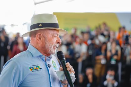 O presidente Luiz Inácio Lula da Silva (PT)