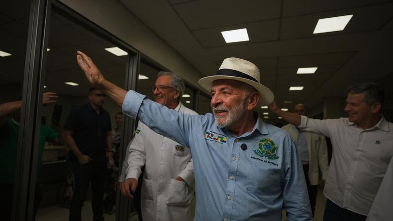 29.05.2026 - Presidente da República, Luiz Inácio Lula da Silva, durante visita ao Hospital de Amor de Lagarto, Sergipe. Foto: Ricardo Stuckert / PR