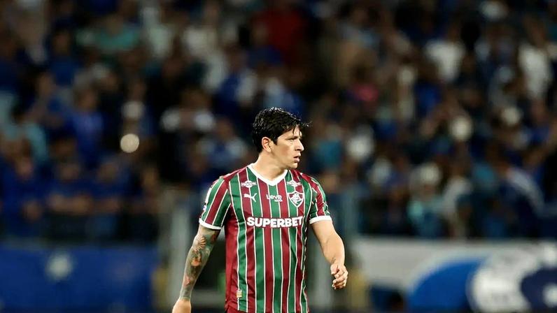 Cano em ação pelo Fluminense na partida contra o Cruzeiro (Foto: Marcelo Gonçalves/ Fluminense FC)