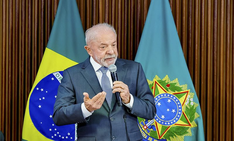 Presidente da República, Luiz Inácio Lula da Silva durante reunião Ministerial. Foto: Ricardo Stuckert / PR
