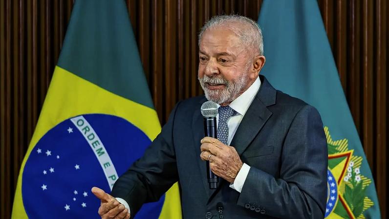 O presidente Lula durante reunião ministerial - 03/06/2026 (Ricardo Stuckert / PR/Getty Images)