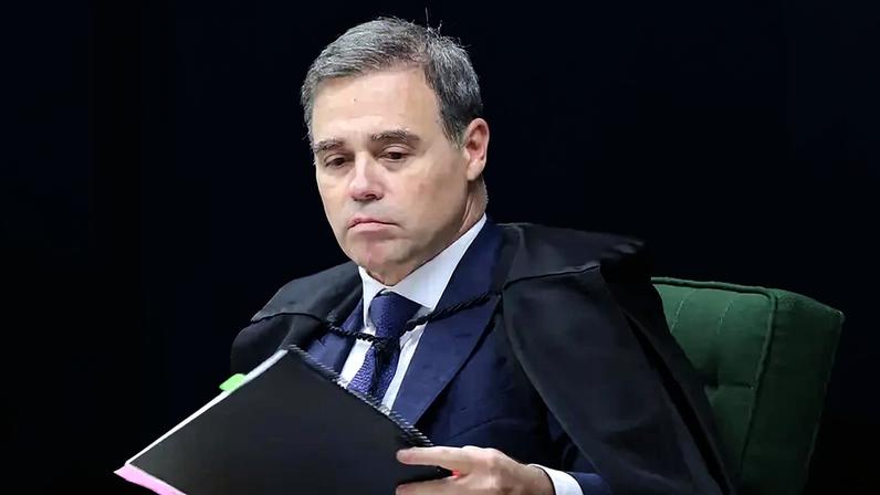 O ministro André Mendonça. durante sessão da Segunda Turma do STF