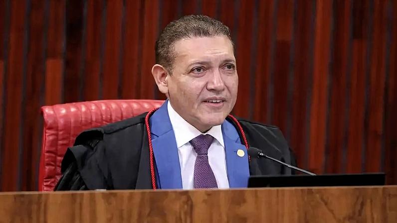 O presidente do TSE, Nunes Marques (Luiz Roberto/TSE)