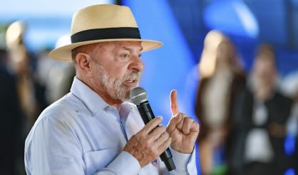 Presidente da República, Luiz Inácio Lula da Silva, durante ato de inauguração do Hospital Universitário da Universidade Federal de São João del-Rei (HU-UFSJ), em Divinópolis - MG.