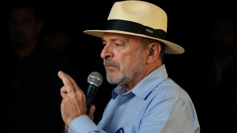 O presidente Luiz Inácio Lula da Silva