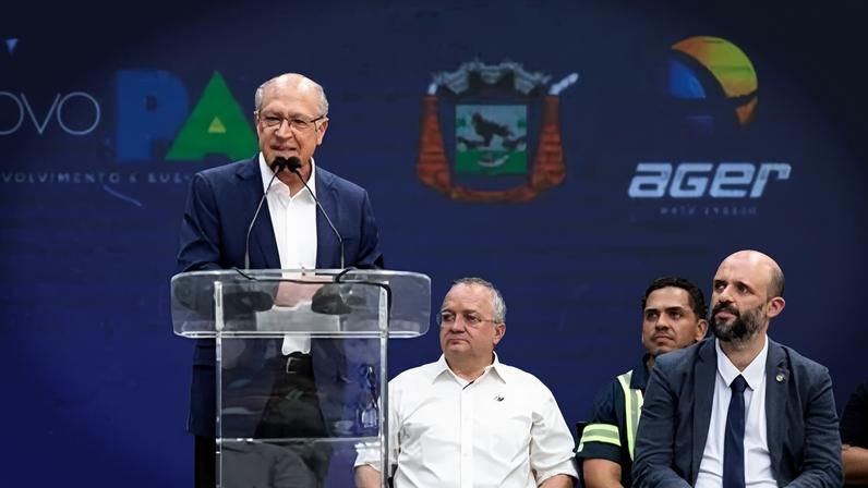O vice-presidente Geraldo Alckmin (PSB)