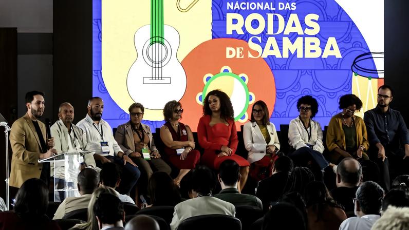 Brasília (DF), 23/06/2026 – 1* Seminário Nacional das Rodas de Samba - Capanema. Foto: Filipe Araújo / MinC