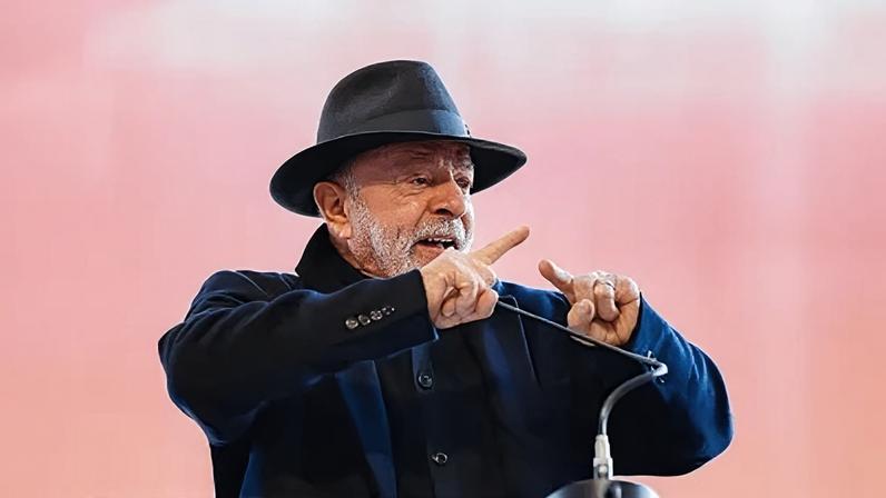 O presidente Luiz Inácio Lula da Silva (PT)