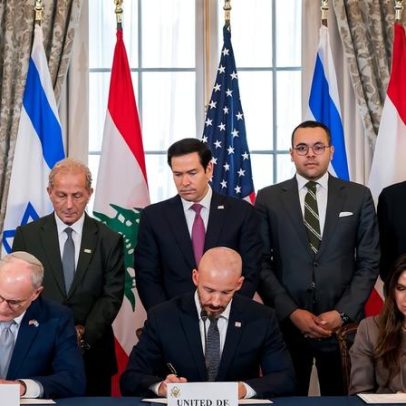 EUA, Israel e Líbano assinam acordo em busca da paz