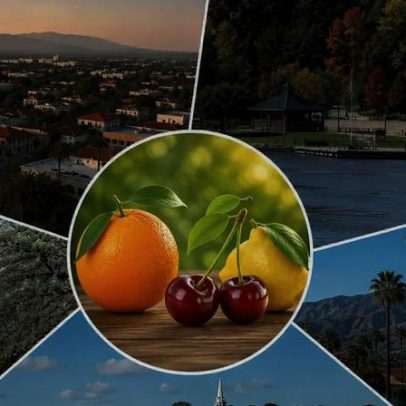 Cidades com nomes de frutas que funcionam como endereços