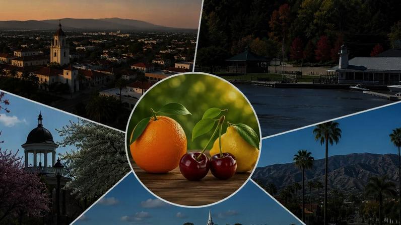 Cidades com nomes de frutas que funcionam como endereços