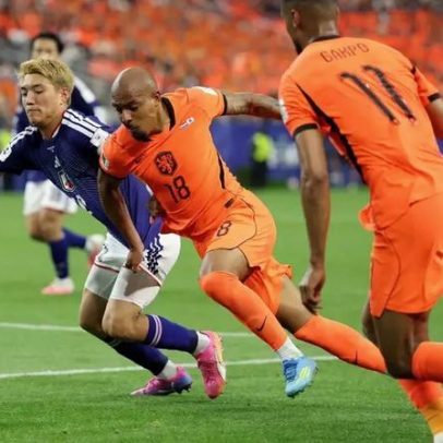 Holanda e Japão empatam em jogo disputado pelo grupo F