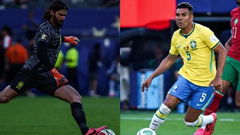 Casemiro correu mais apenas que o goleiro Alisson em estreia da Seleção na Copa –