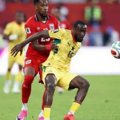 Gana vence Panamá com gol aos 50 minutos do segundo tempo