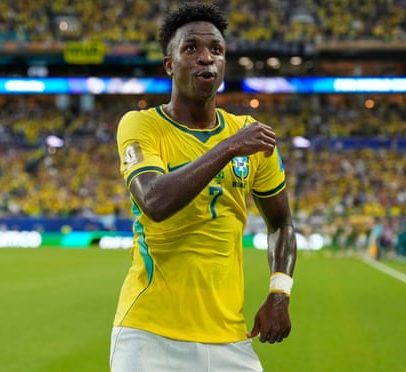 Vinícius Júnior comanda elenco estrelado do Brasil contra a Escócia