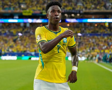 Vinícius Júnior comanda elenco estrelado do Brasil contra a Escócia