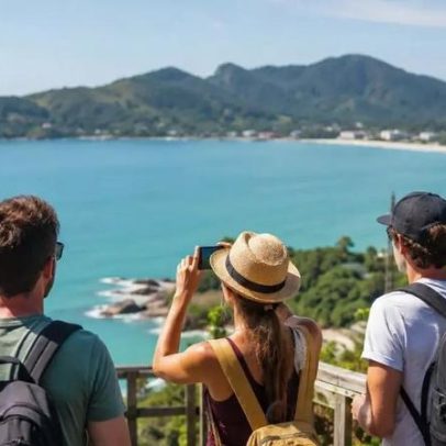 Turistas internacionais chegam ao Brasil com recorde histórico
