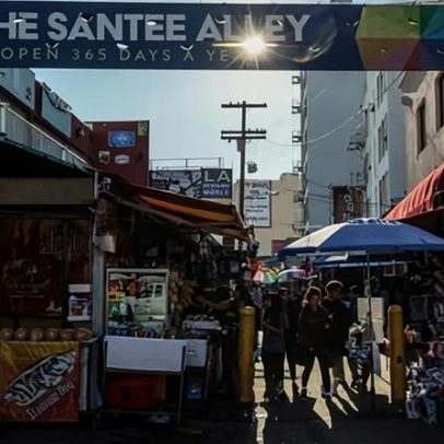 Distrito da moda de Los Angeles em queda; Jogos Olímpicos podem revitalizá-lo