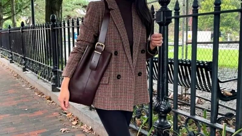 Blazer xadrez: dicas para looks elegantes e versáteis