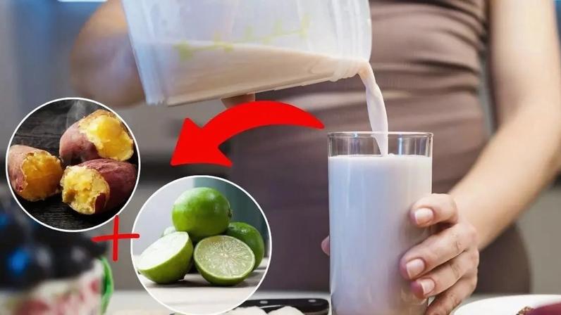 Suco de batata-doce com limão ganha atenção pelos benefícios