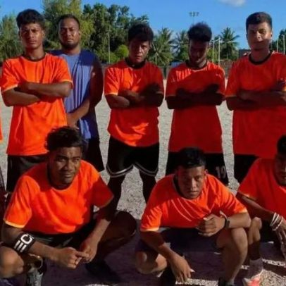 Kiribati sonha com vaga na Copa do Mundo antes de ser engolido pelo mar