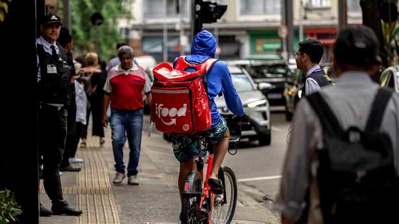 O iFood foi o maior contribuinte individual de receita de todo o grupo e também o principal vetor de crescimento da região (Foto: Maira Erlich/Bloomberg)
