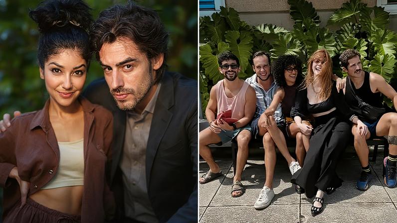 Atores de Ben-Hur mostram harmonia dentro e fora das telas