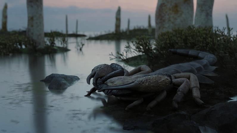 Praearcturus gigas era um gigante solitário em um mundo onde a vida terrestre estava apenas começando a se desenvolver